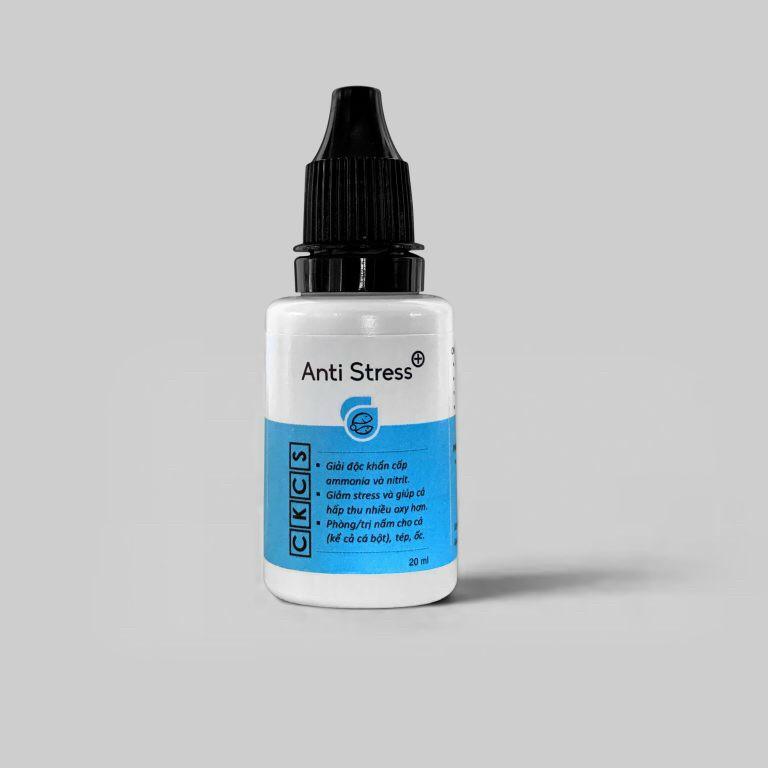 ANTI STRESS - Giải Độc Khẩn Cấp, Giảm stress và Phòng cho Cá Cảnh - sát trùng và ngăn ngừa nấm-shopleo