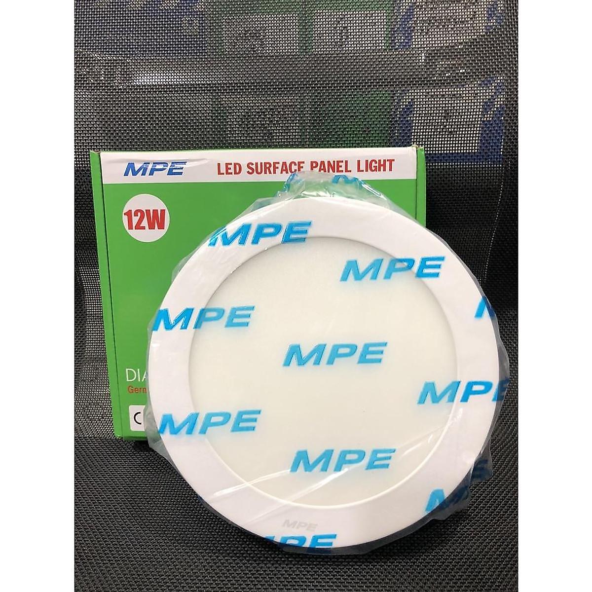 Đèn Ốp Nổi, Đèn LED Panel ốp trần 24W tròn/vuông - Thương hiệu MPE