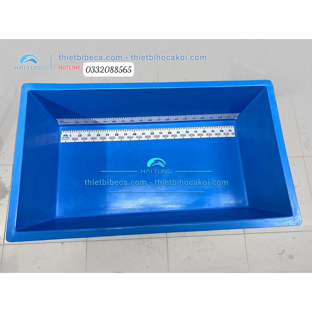 Tank nhựa đo cá composite- Thùng nhựa đo cá-Bồn đo cá koi chất liệu nhựa cao cấp