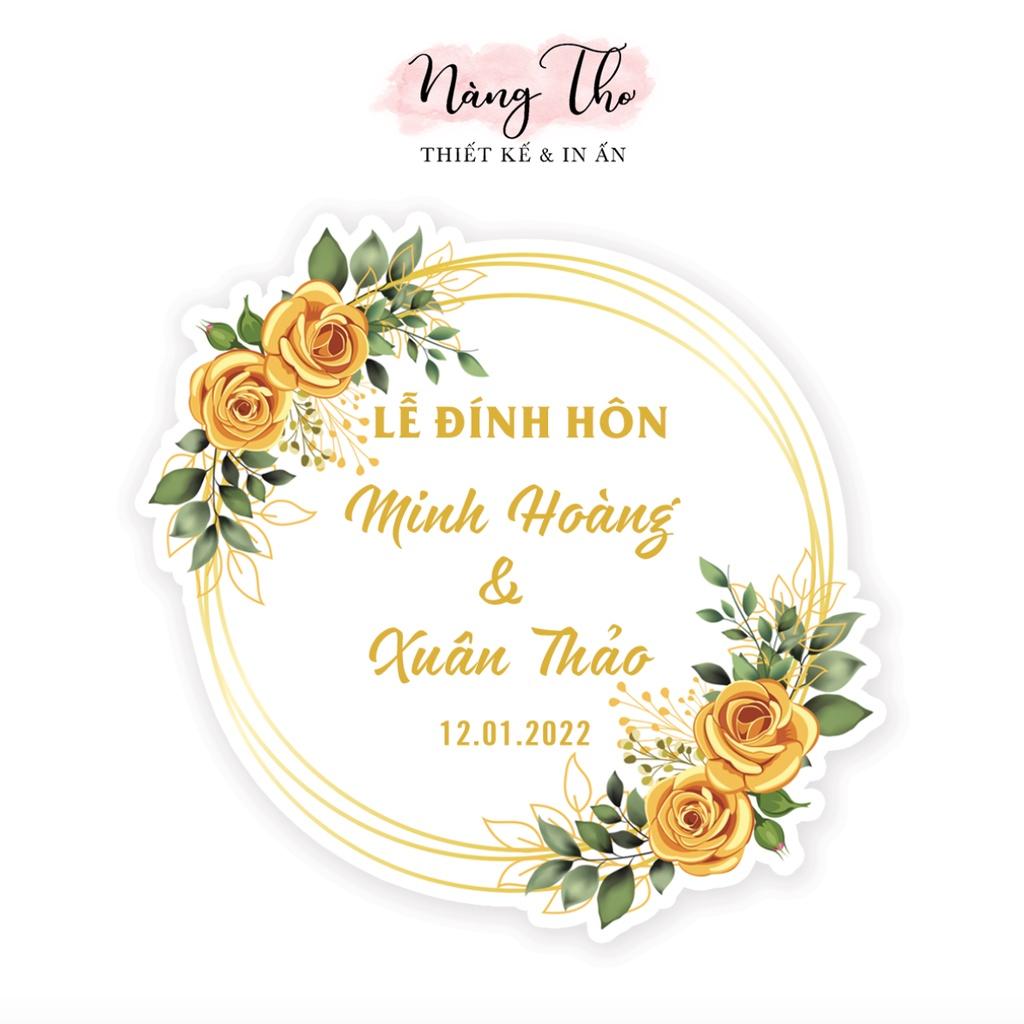 BẢNG TÂN HÔN_VU QUY TÊN CÔ DÂU CHÚ RỂ TRANG TRÍ TIỆC CƯỚI_DECAL VIP