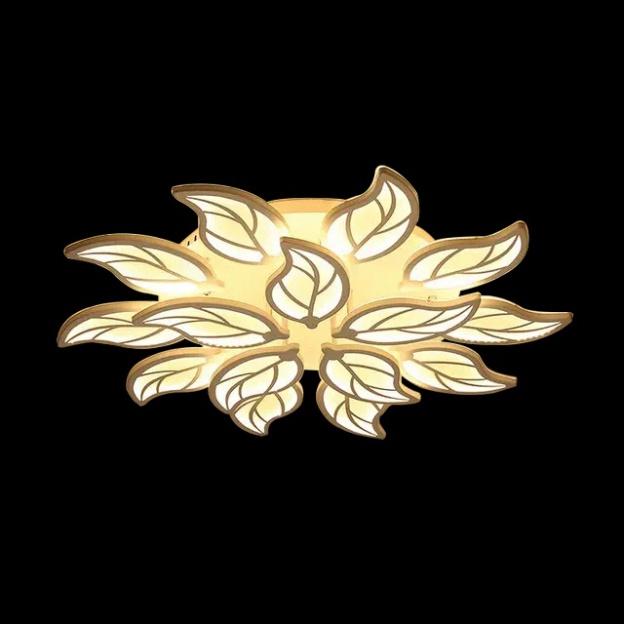 Đèn LED Mâm Ốp Trần MN017 , Đèn tô điểm phòng tiếp khách - 3 cơ chế Sáng DT