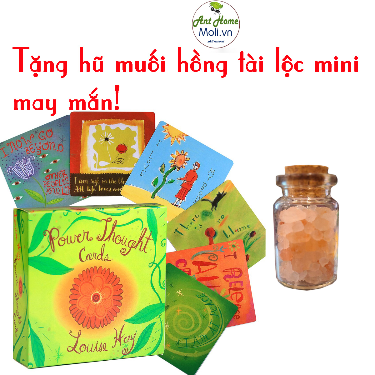  {Kèm quà tặng} Bài Power Thought Cards 64 Lá Bài tiên tri