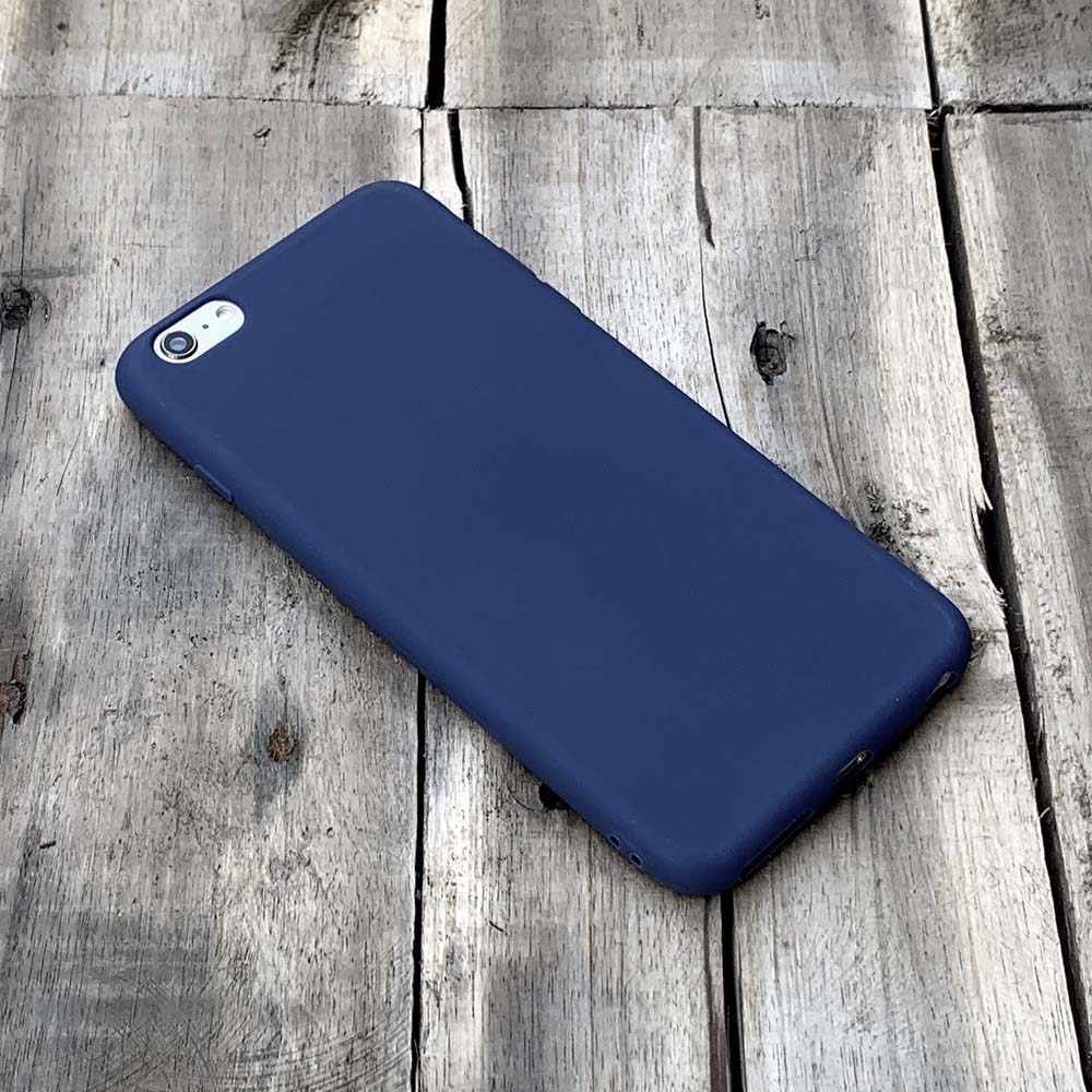 Ốp dẻo mỏng dành cho iPhone 6 Plus / iPhone 6s Plus - Màu Xanh dương đậm