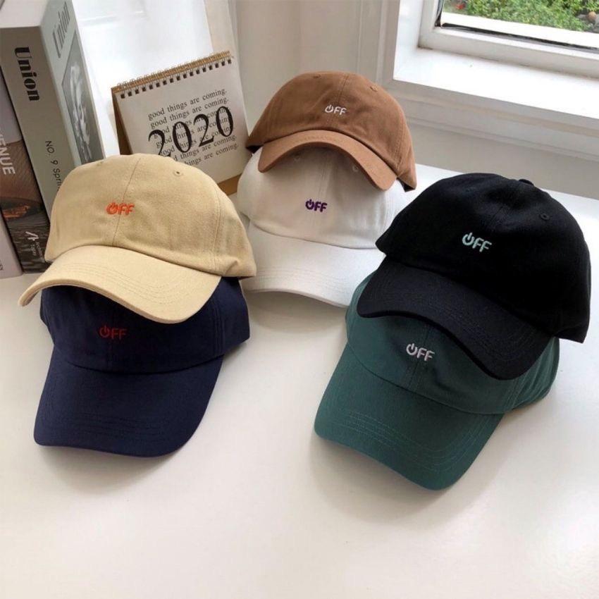 Mũ Lưỡi Trai Nón Kết Nhung Cao Cấp Thêu Chữ OFF Viền 419 Phong Cách Ulzzang Form Unisex Nam Nữ