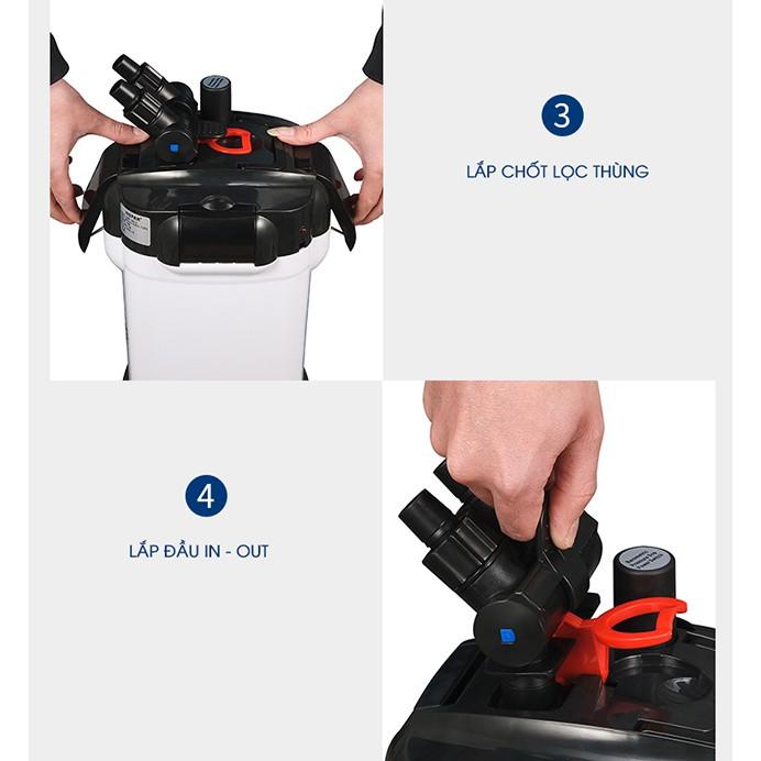 LỌC THÙNG CHO BỂ CÁ, BỂ THỦY SINH TỪ 50-750L