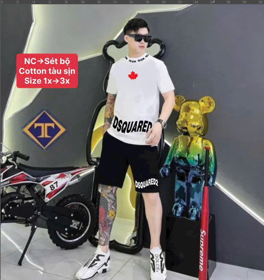 SET BỘ THỂ THAO THUN COTTON NAM