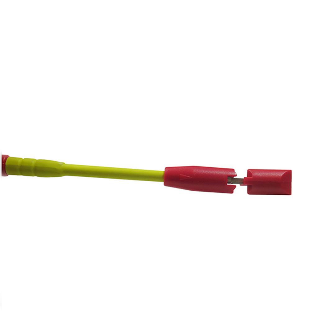 2x Insulated Quick Piercing Test Clips Multimeter Test Probe Spring Load