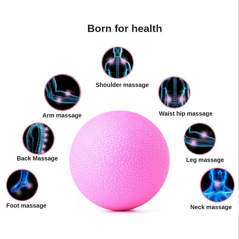 Massage Ball 6.1cm Fascia Ball Lacrosse Ball Yoga Yoga Thư giãn giảm đau Bóng di động Bóng vật lý trị liệu Ball Color: YJ08-Purple