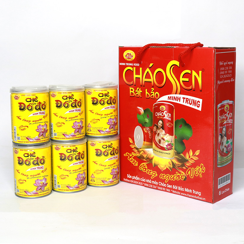 Chè Đỗ Đỏ Minh Trung Lốc 3 lon