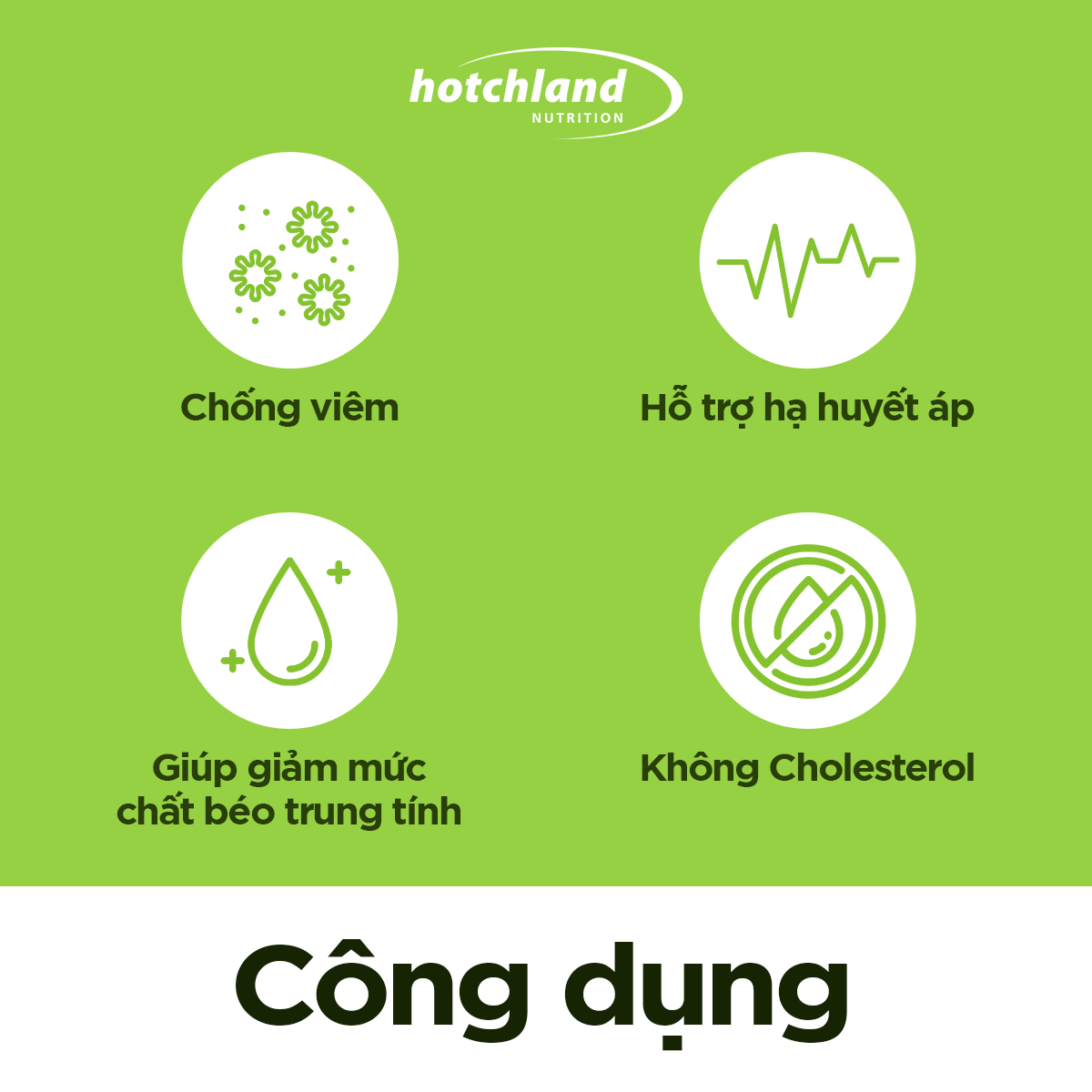 Viên uống dầu cá Omega 3 - Hỗ trợ bổ não, cải thiện thị lực, giảm Cholesterol, Hotchland MegaCardio-Hàng chính hãng [Hộp 100 Viên]-HL4578 