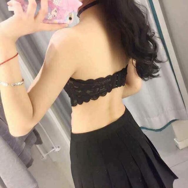 ÁO BRA REN QUÂY NGANG KHÔNG DÂY