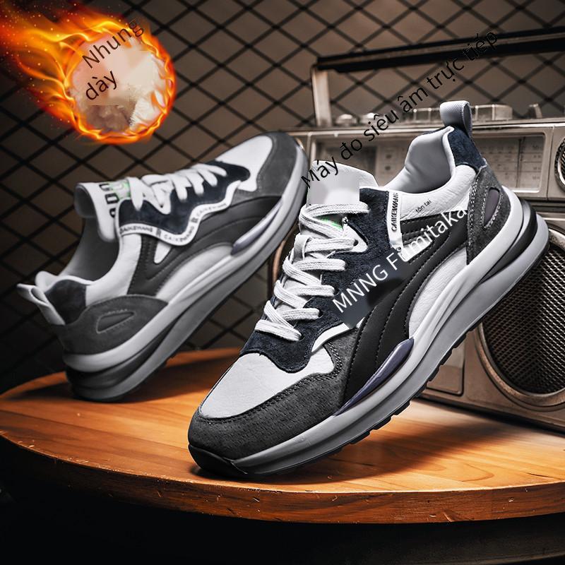 Giày Nam Hợp Thời Trang Cặp Đôi Công Trường Giày Size Lớn Giày Lười Giày Nam