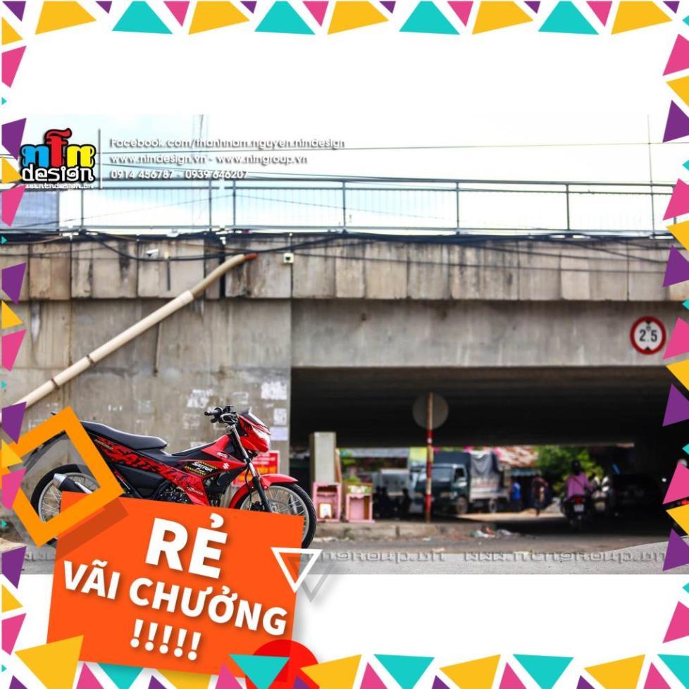 Tem Rời Raider FI Mẫu Zin Đỏ Đen