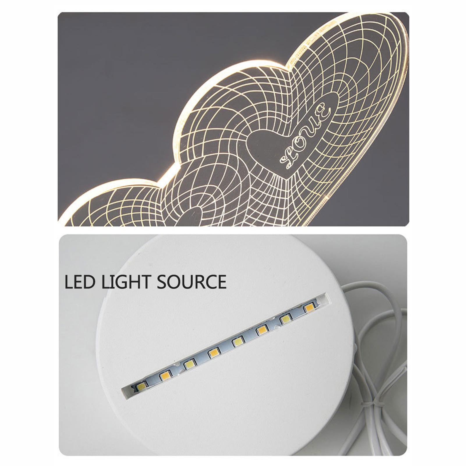 Đèn để giường ngủ hình 3D dễ thương cho trẻ em