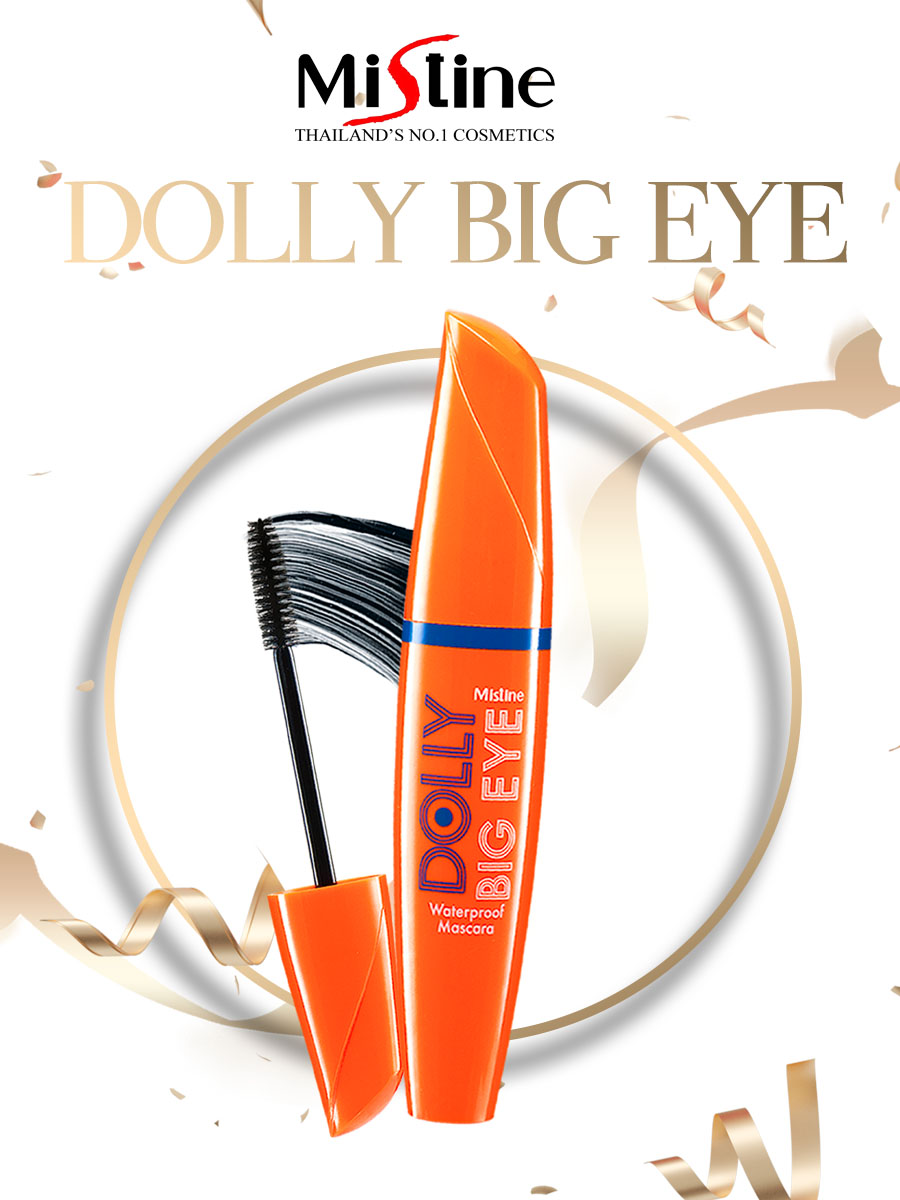 MASCARA CHỐNG THẤM NƯỚC MISTIN DOLLY BIG EYE