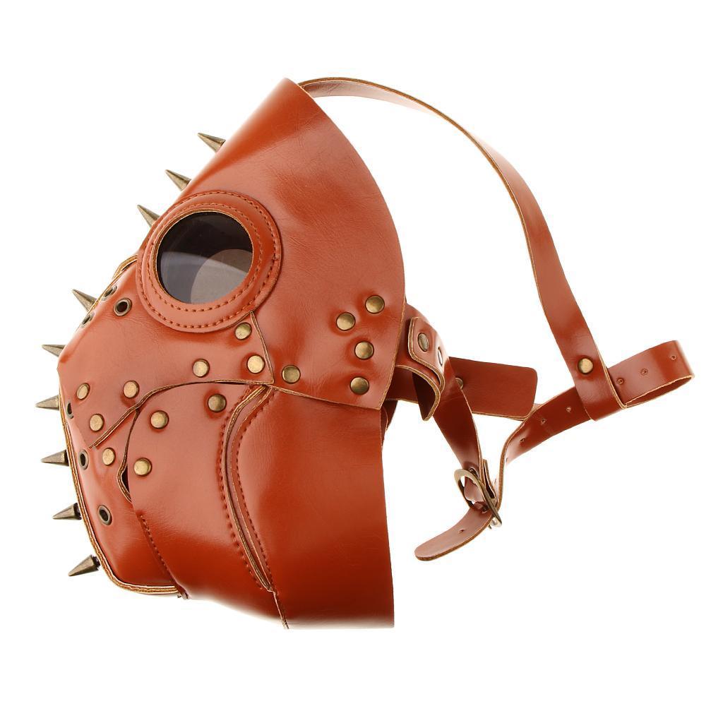 Gothic Steampunk Plague Head Mask Halloween Cosplay Party Props