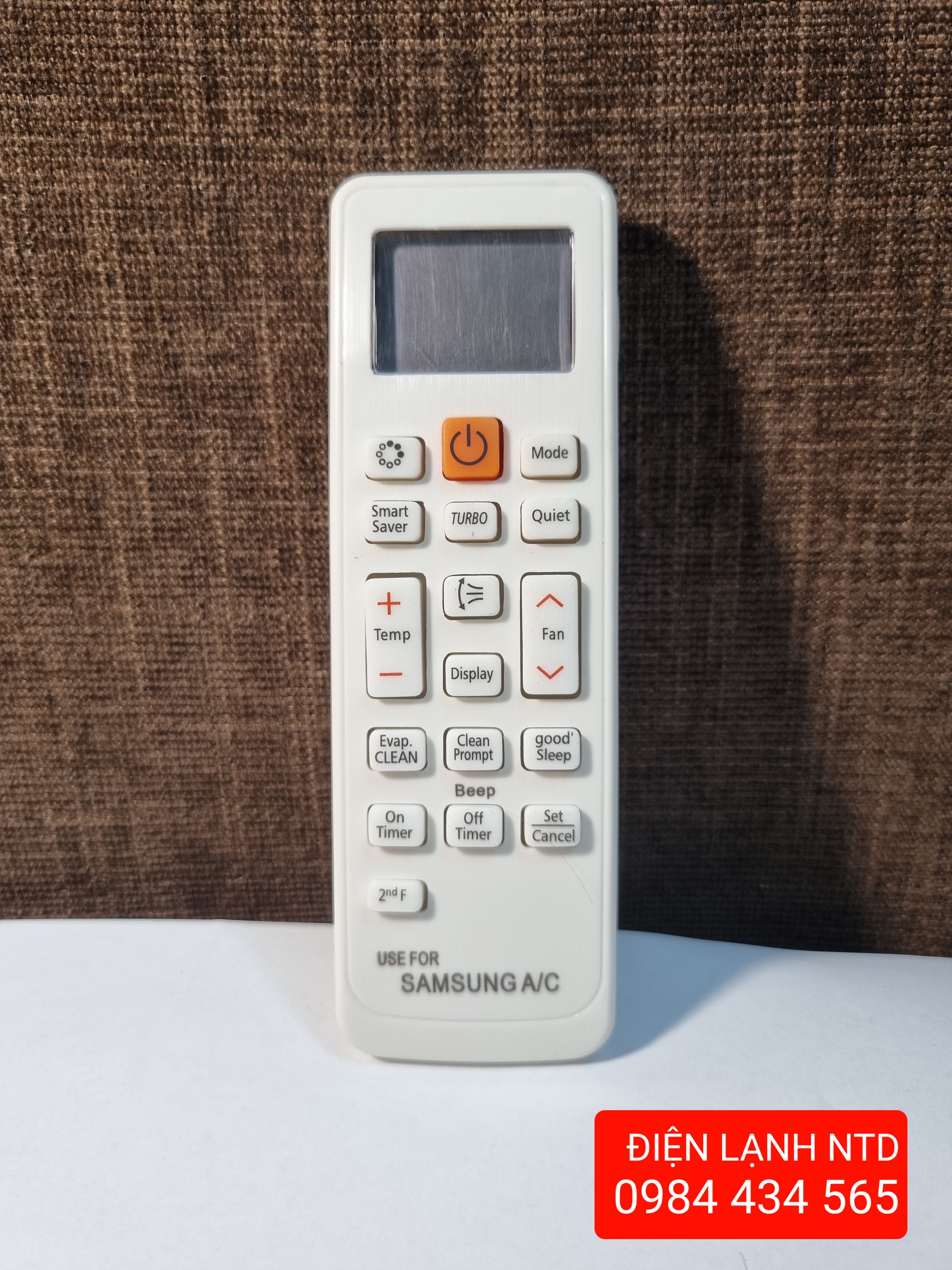 Điều khiển cho điều hoà samsung loại thường/remote máy lạnh samsung