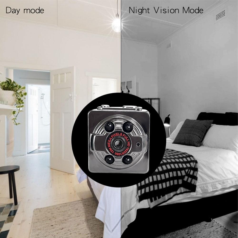 Sq 8 Mini Camera HD 1080p SMART CAM CẢM ƠN NIGHT VISIONTER MOVER DVR Micro Camera Outdoor Sport DV Video Máy ảnh nhỏ