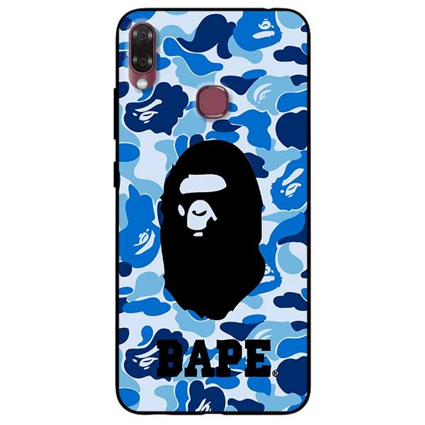 Ốp lưng dành cho Vsmart Joy 1+ mẫu Bape Xanh Có Chữ