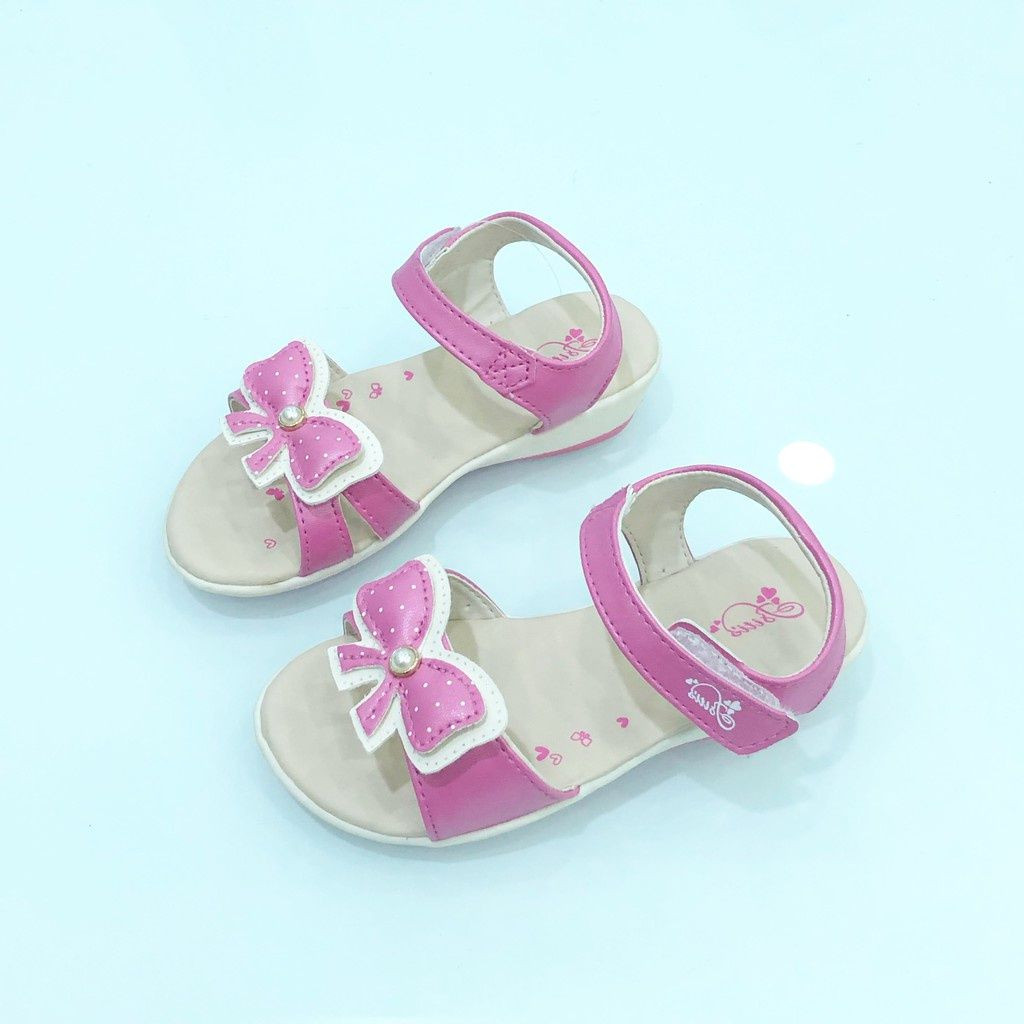 Sandal bé gái gắn nơ xinh xắn DTG001200