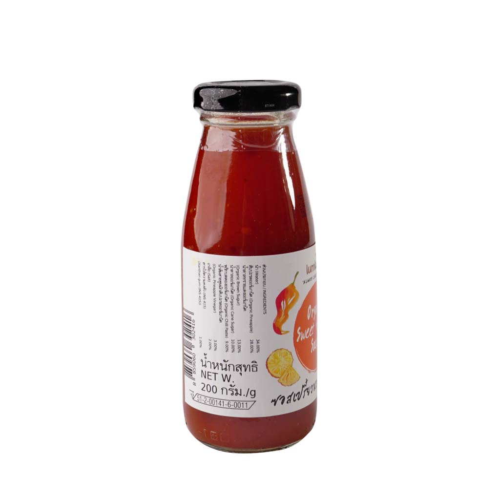 Sốt Ớt Giấm Dứa Hữu Cơ Lumlum Organic Sweet &amp; Sour Sauce 200g