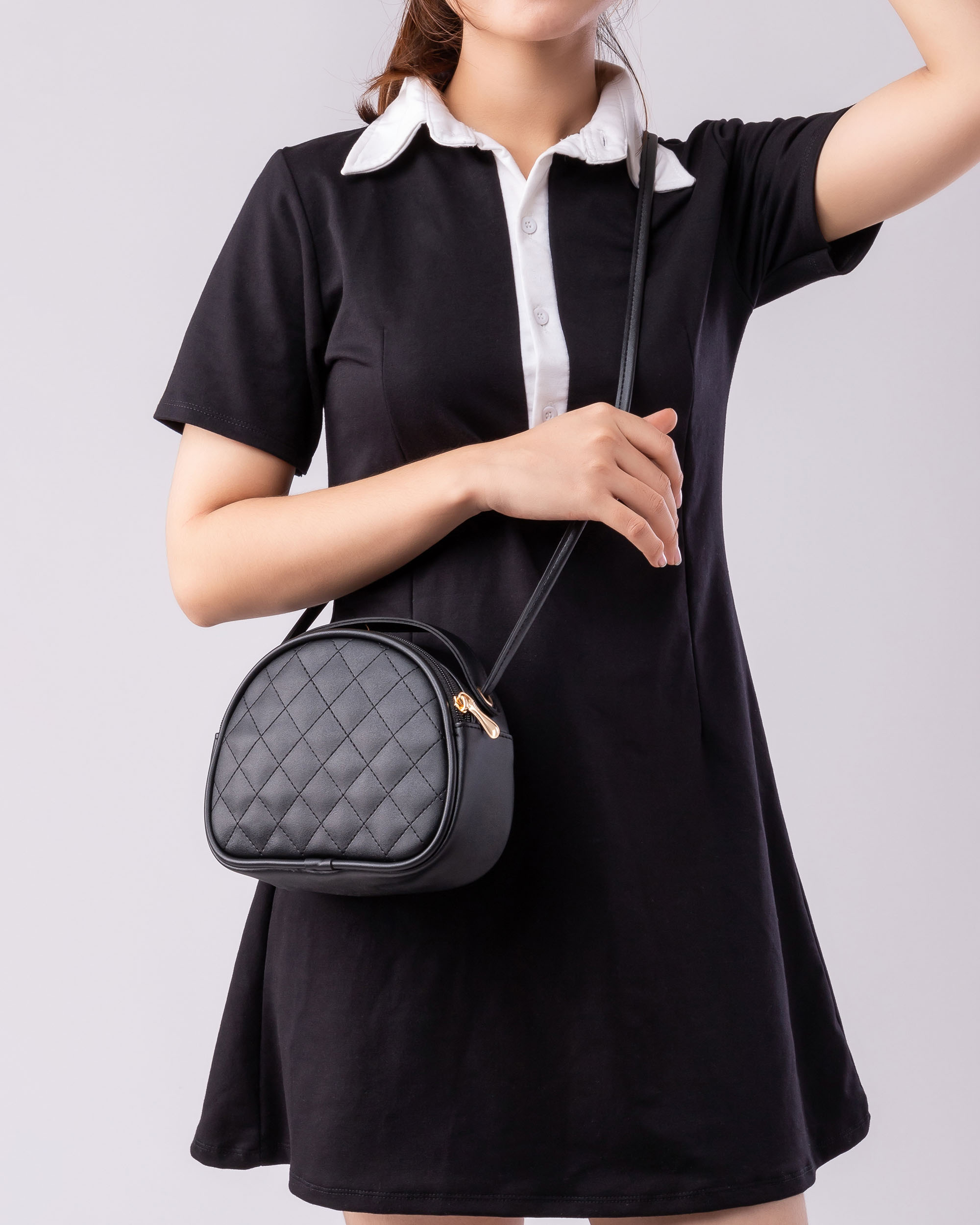 Túi đeo chéo nữ thời trang YUUMY YN101 phong cách cá tính da tổng hợp cao cấp