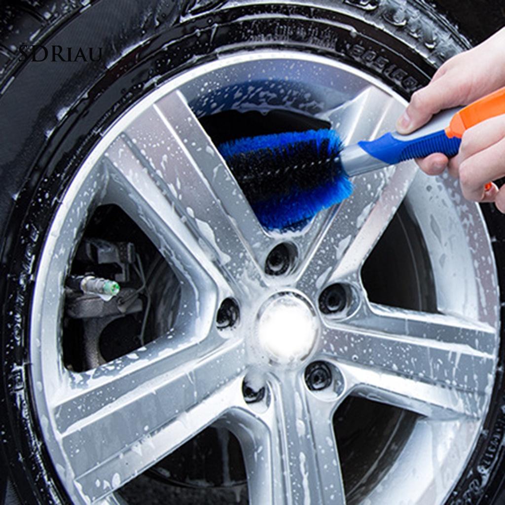 Bàn Chải Vệ Sinh Vành Bánh Xe Ô Tô Đa Năng