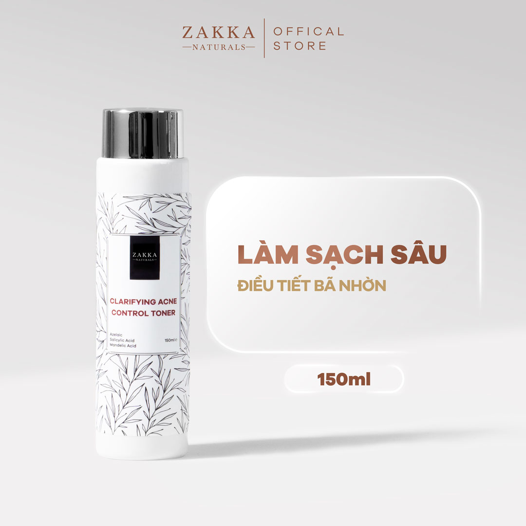 Bộ Chăm Sóc Da Mụn Chuyên Sâu Zakka Naturals
