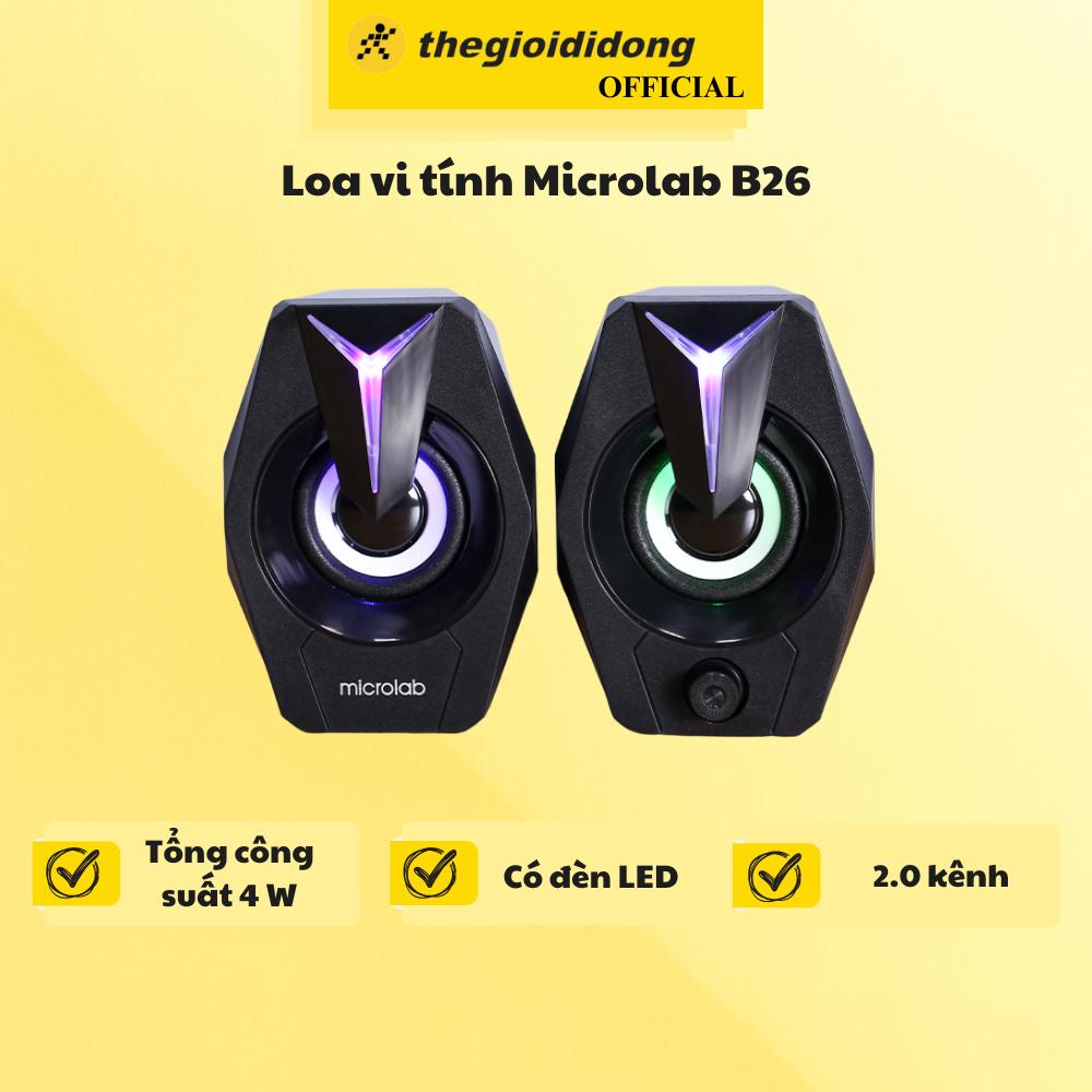 Loa vi tính Microlab B26 - Hàng chính hãng - Hàng Chính Hãng