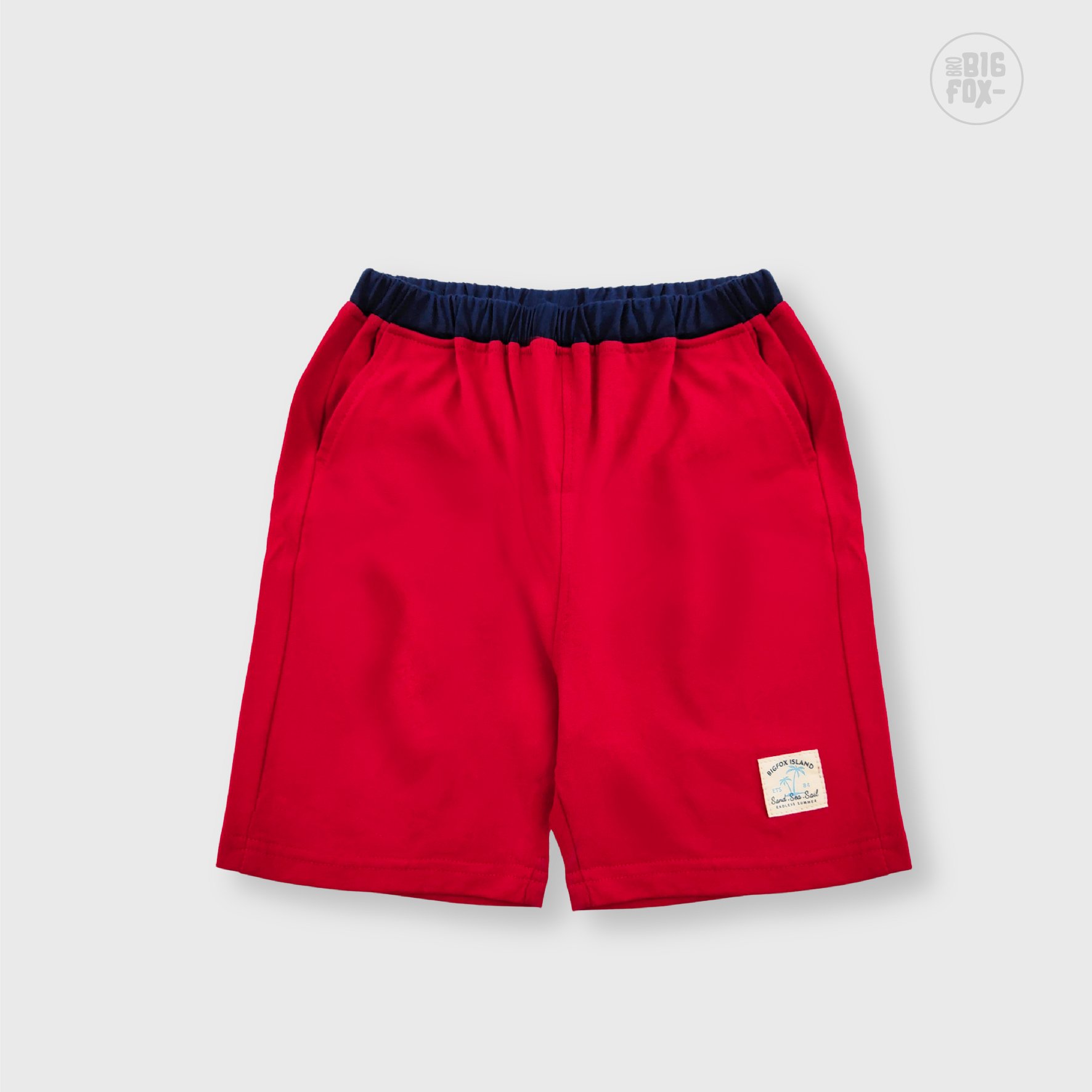 Bộ Bé Trai Bigfox, Bộ Cộc Tay Trẻ Em Mùa Hè Chất Cotton Mát In Hình Xe Cứu Hỏa