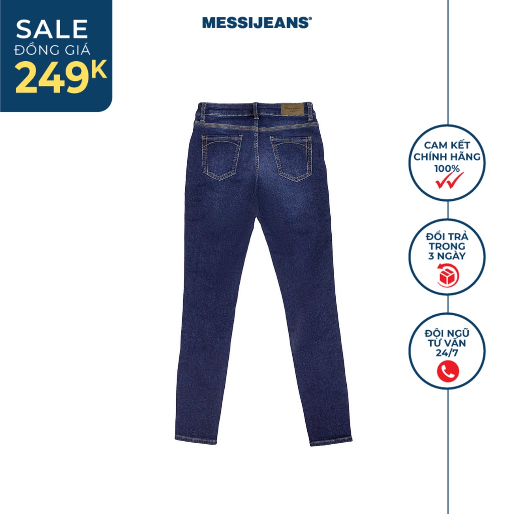 Quần jeans dài nữ ống ôm MESSI SJW-761-18