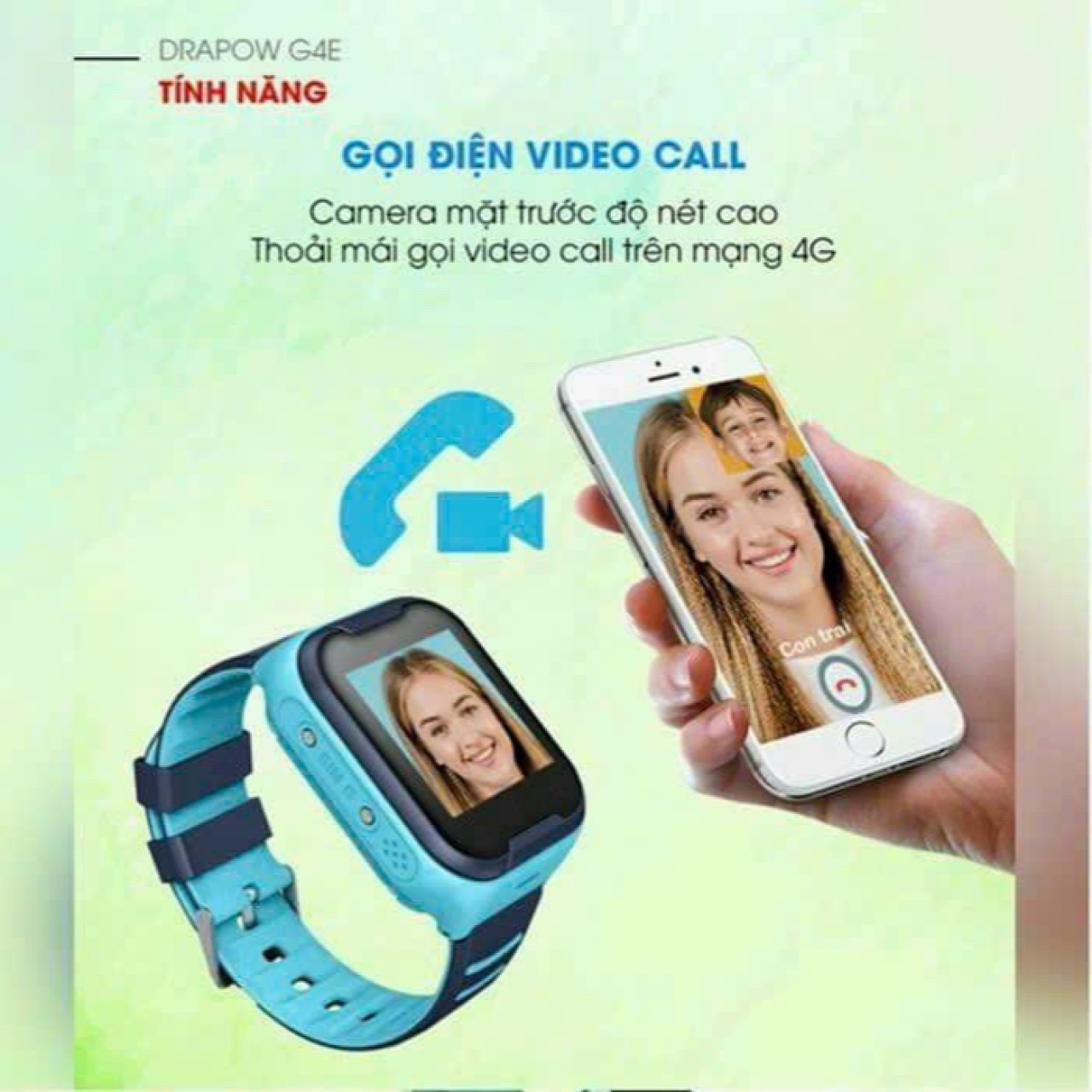 Đồng hồ thông minh trẻ em lắp sim nghe gọi Y92 định vị call video chống nước chụp hình phần mềm SeTracker2