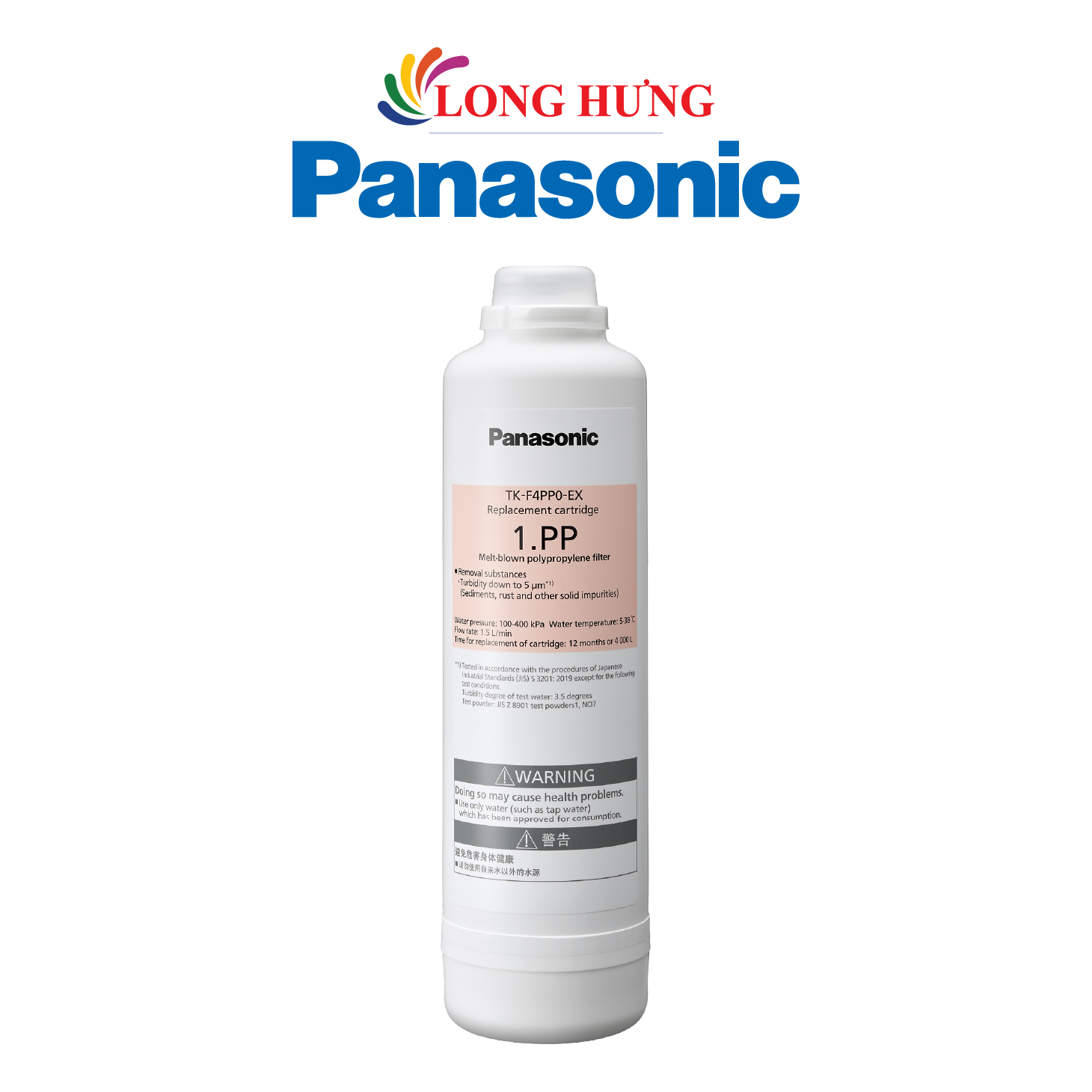 Lõi lọc thay thế máy lọc nước Panasonic TK-CB430-ZEX - Hàng chính hãng