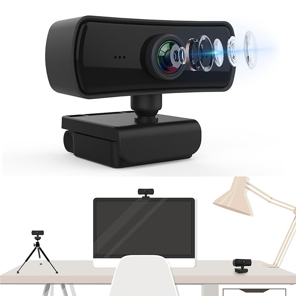 Camera HD rộng 1440P USB2.0 Tự động lấy nét với Micrô giảm tiếng ồn cho PC / Máy tính xách tay với phần mở rộng 3M