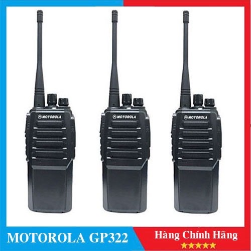 Bộ đàm Motorola GP-2700 phiên bản mới, liên lạc xa 2-4 km, pin dùng 12 giờ, xuyên phá vật cản tốt - Hàng nhập khẩu