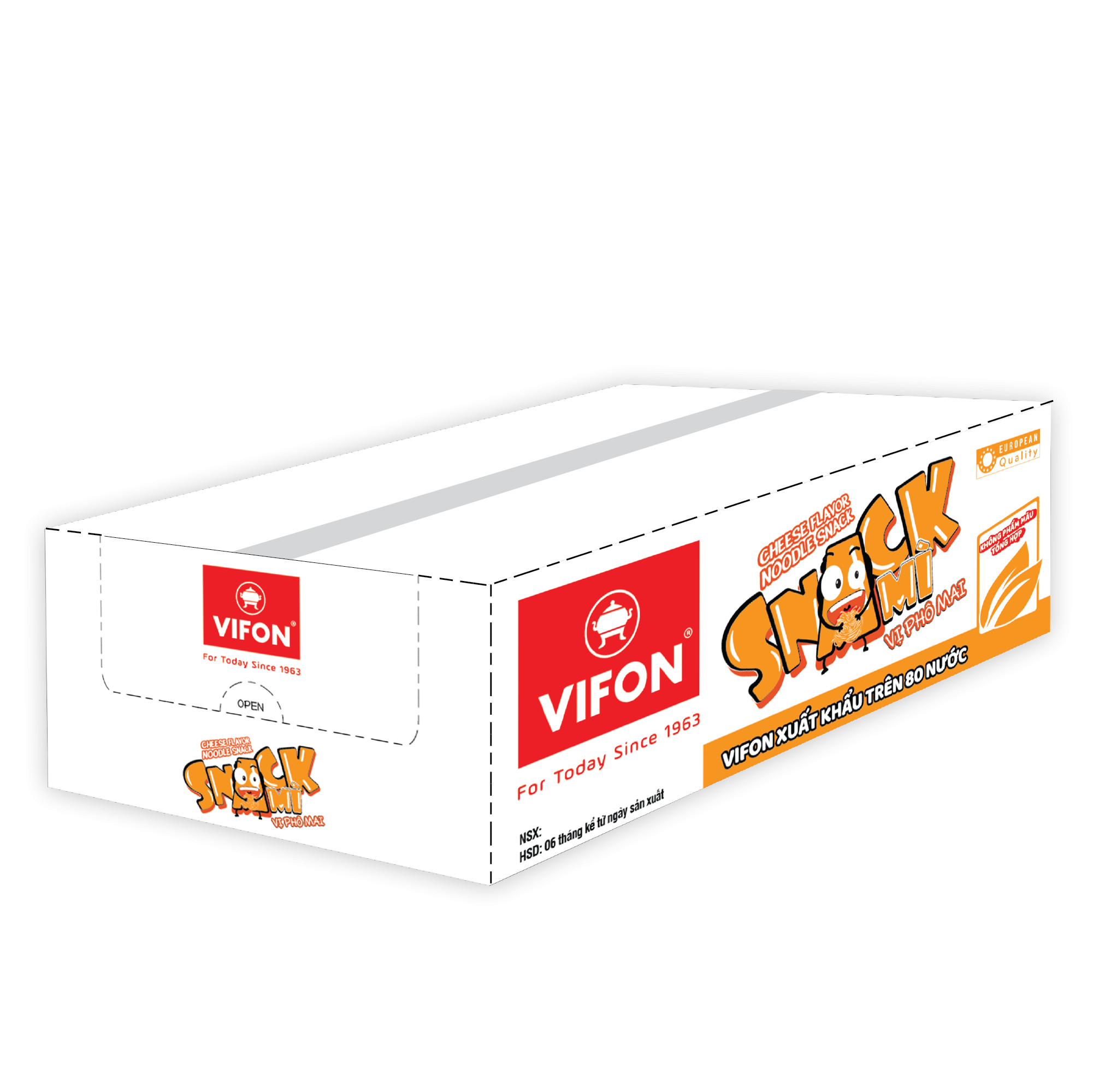 Thùng 24 Gói Snack Mì Phô Mai 40g VIFON