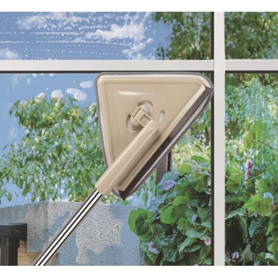 Cây lau rửa kính 2 mặt Triangle Max 1,9m Japan - Home and Garden