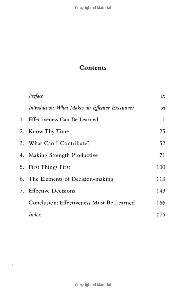 The Effective Executive: The Definitive Guide to Getting the Right Things Done