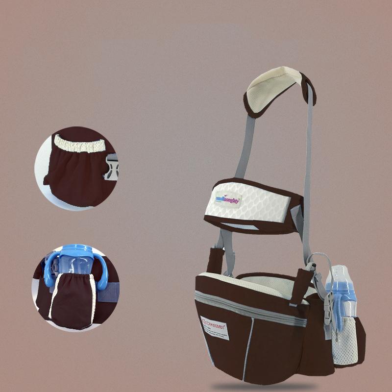 0-24 Tháng Cho Bé Hipseat Ba Lô Cho Bé Sling Eo Phân Xe Tập Đi Giữ Eo Bé Kangaroo Du Lịch Trẻ Em Trẻ Sơ Sinh hông Ghế