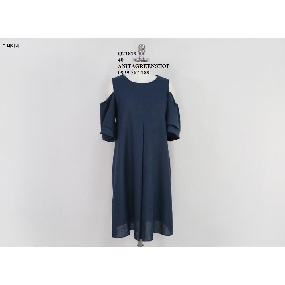 Q71819 ĐẦM SUÔNG KHOÉT VAI