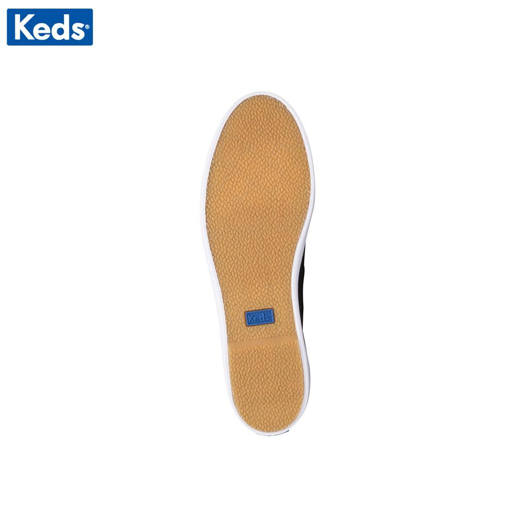 Giày Keds Nữ - Triple Kick Canvas Blk/White - KD057309