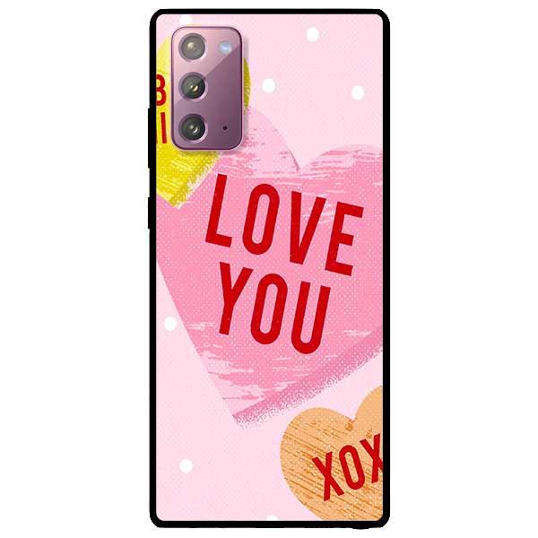 Ốp lưng dành cho Samsung Galaxy Note 20 / Note 20 Ultra - Tim Yêu Thương