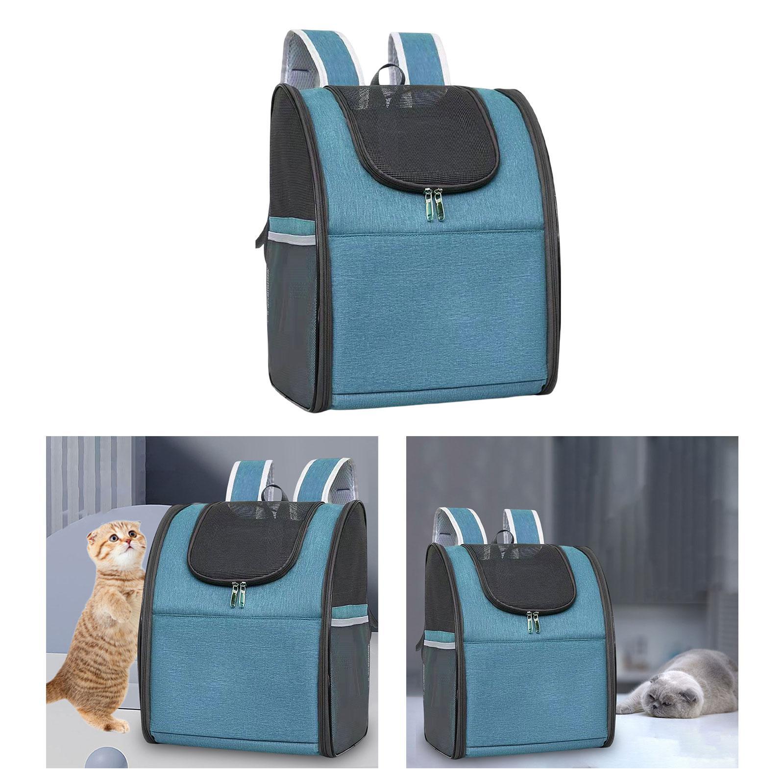 Pet Carrier Backpack for Dogs Cats Hiking Cage Portable Ventilate Travel Bag