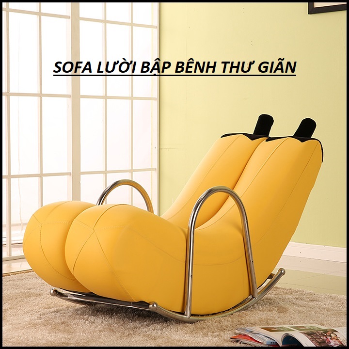 Sofa lười bập bênh thư giãn. Ghế sofa phong cách hiện đại. Ghế sofa lười phòng khách. Ghế sofa thư giãn cao cấp