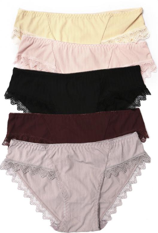 Combo 5 Quần Lót Thun Lạnh Sợi Tăm