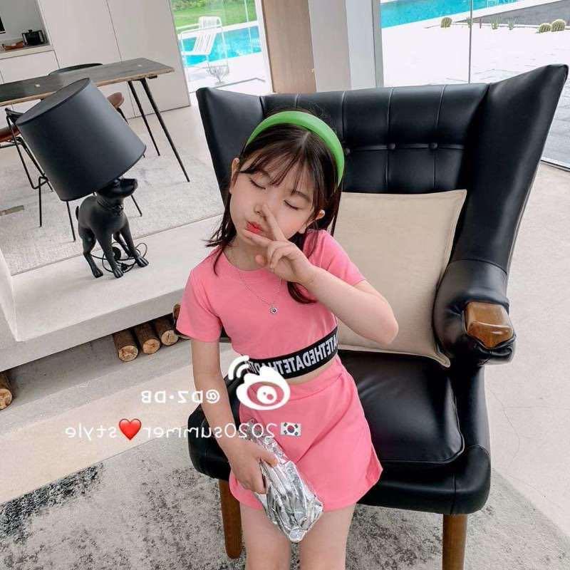 BTG18 Size90-130 set bộ bé gái, chất đẹp cực Thời trang trẻ Em hàng quảng châu