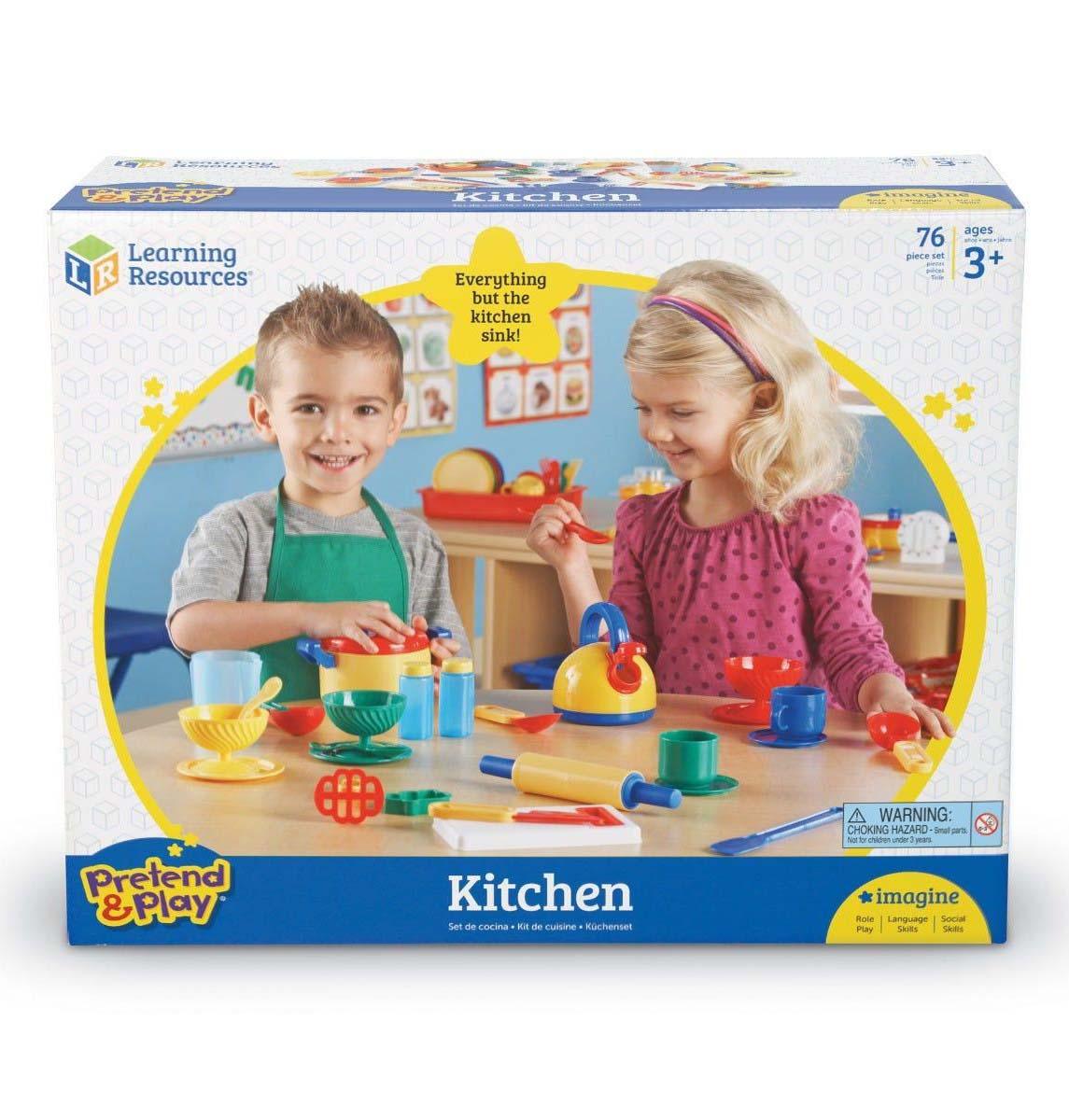 Learning Resources Đồ hàng nhà bếp - Pretend &amp; Play Kitchen Set