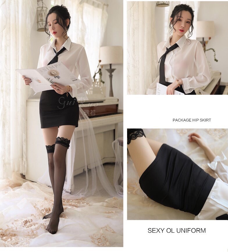 Đồ ngủ cosplay thư ký quyến rũ TK2094