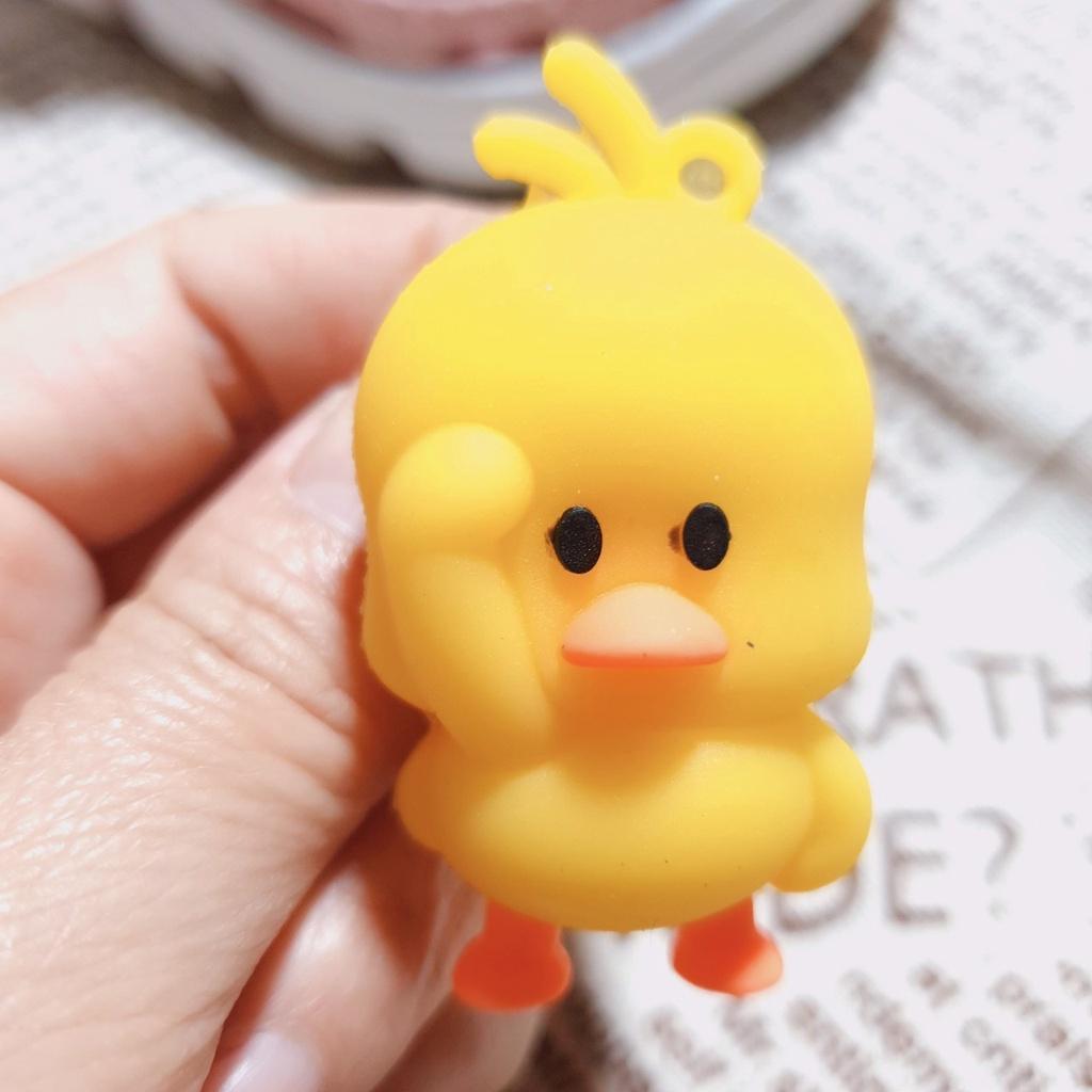 Sticker dán dép cross / nút gắn hkdesign mẫu vịt tiktok 4D TO / BIG / LỚN nhựa