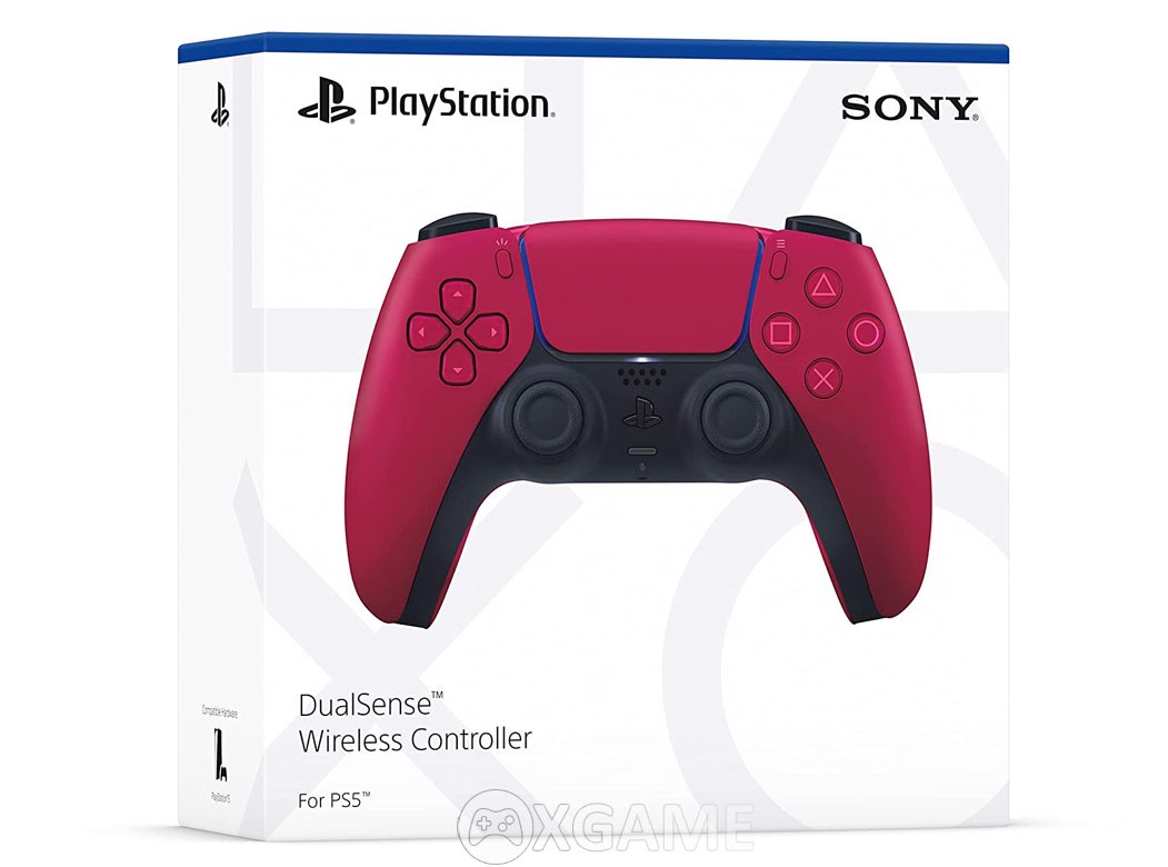 Tay cầm chơi game Ps5 Dualsense Wireless CosmicRed CFI ZCT1G 02 -Chính Hãng